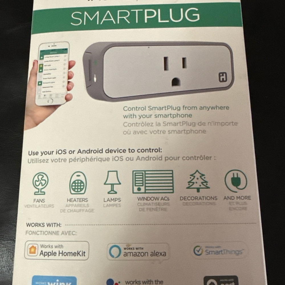 iHome SmartPlug Wi-Fi Outlet - Gray